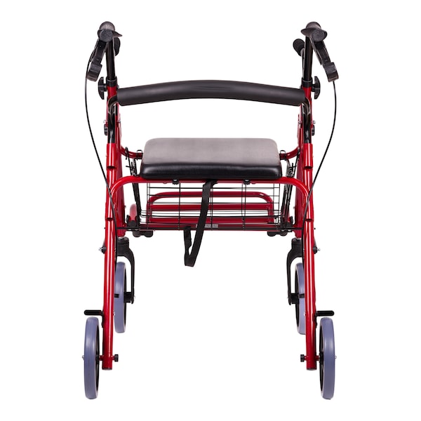 Rollator mit FuĂstĂŒtze und Korb - AT51018