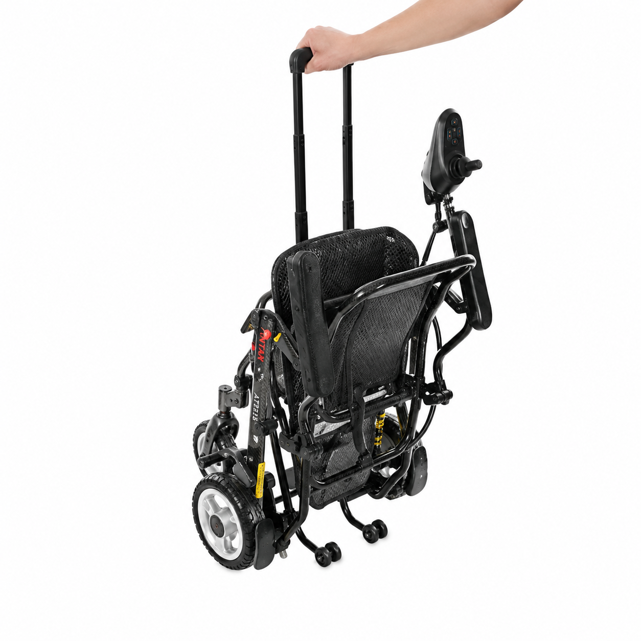 Carbon-Elektrorollstuhl, extra leicht & faltbar (13.4kg ) - AT52326