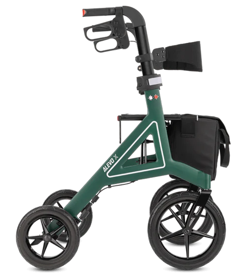 Leichtgewichtrollator Outdoor & Indoor Alevo X – Bischoff & Bischoff | Aluminium, 8,1 kg