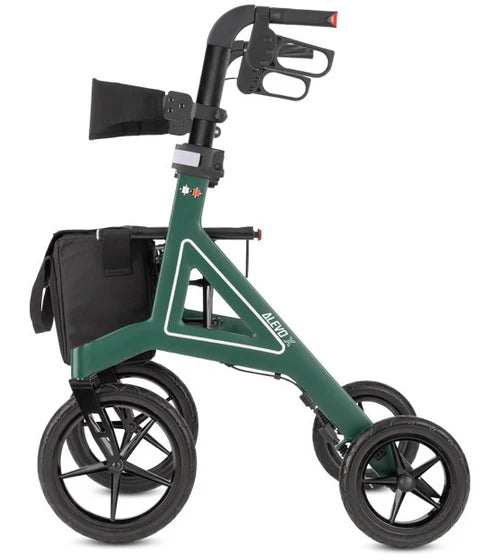 Leichtgewichtrollator Outdoor & Indoor Alevo X – Bischoff & Bischoff | Aluminium, 8,1 kg