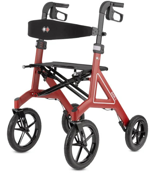 Leichtgewichtrollator Outdoor & Indoor Alevo X – Bischoff & Bischoff | Aluminium, 8,1 kg