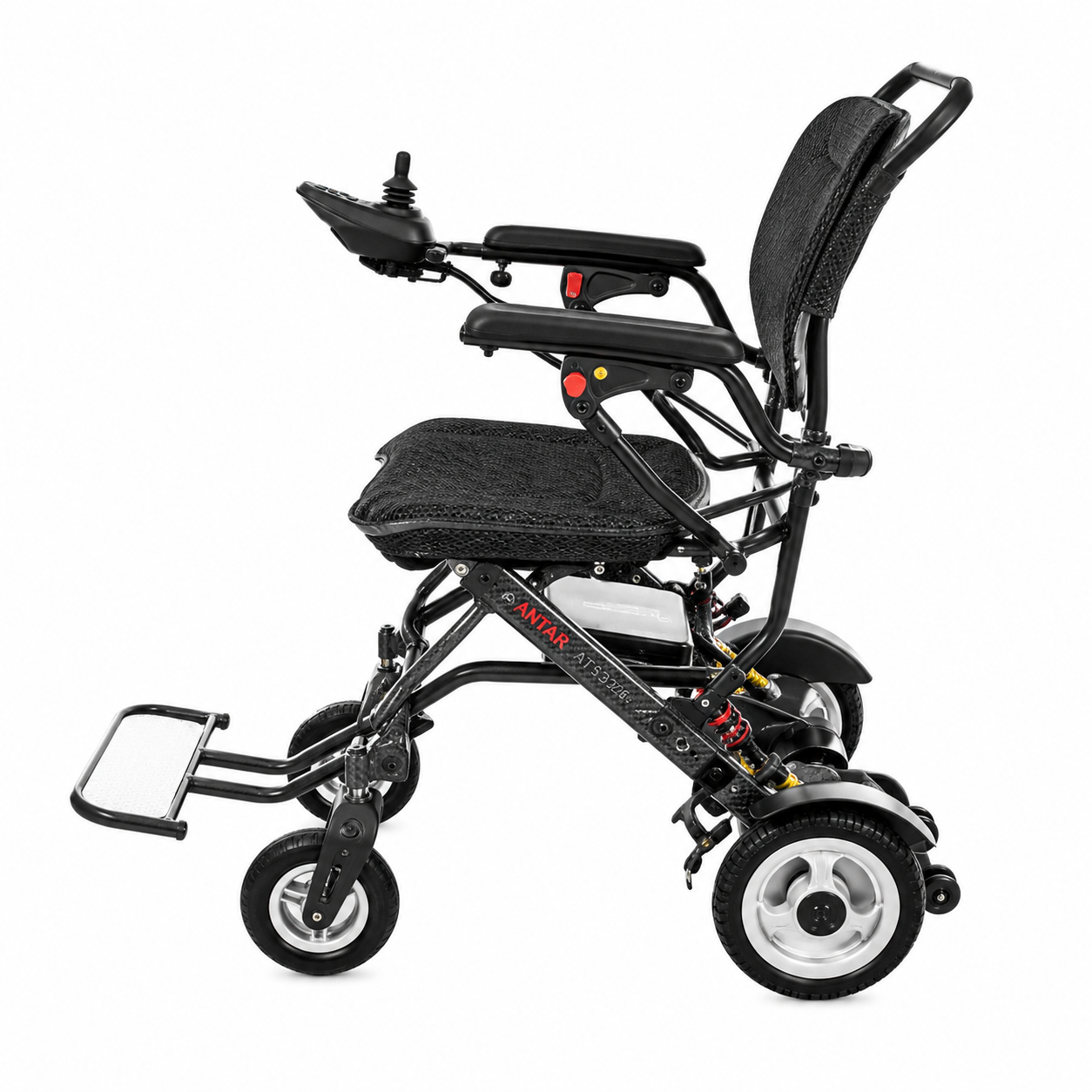 Carbon-Elektrorollstuhl, extra leicht & faltbar (13.4kg ) - AT52326