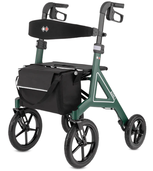 Leichtgewichtrollator Outdoor & Indoor Alevo X – Bischoff & Bischoff | Aluminium, 8,1 kg