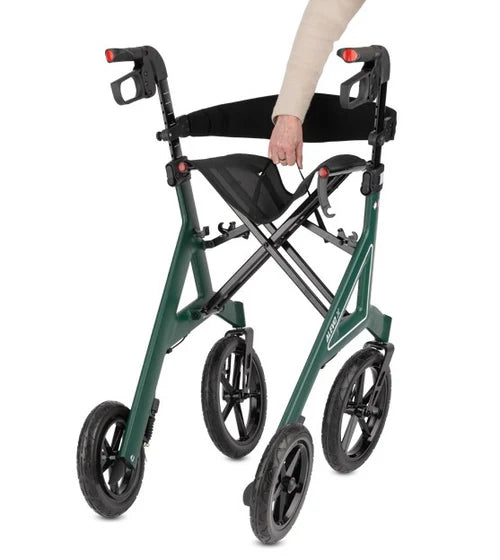 Leichtgewichtrollator Outdoor & Indoor Alevo X – Bischoff & Bischoff | Aluminium, 8,1 kg