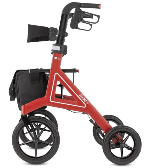 Leichtgewichtrollator Outdoor & Indoor Alevo X – Bischoff & Bischoff | Aluminium, 8,1 kg