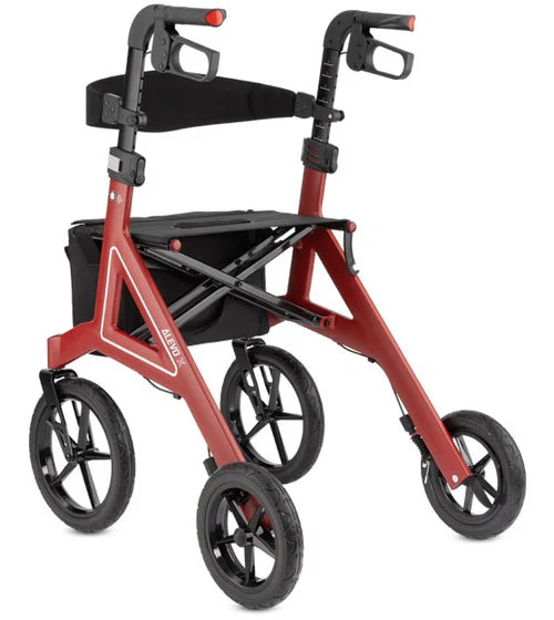 Leichtgewichtrollator Outdoor & Indoor Alevo X – Bischoff & Bischoff | Aluminium, 8,1 kg