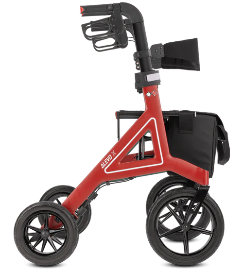 Leichtgewichtrollator Outdoor & Indoor Alevo X – Bischoff & Bischoff | Aluminium, 8,1 kg
