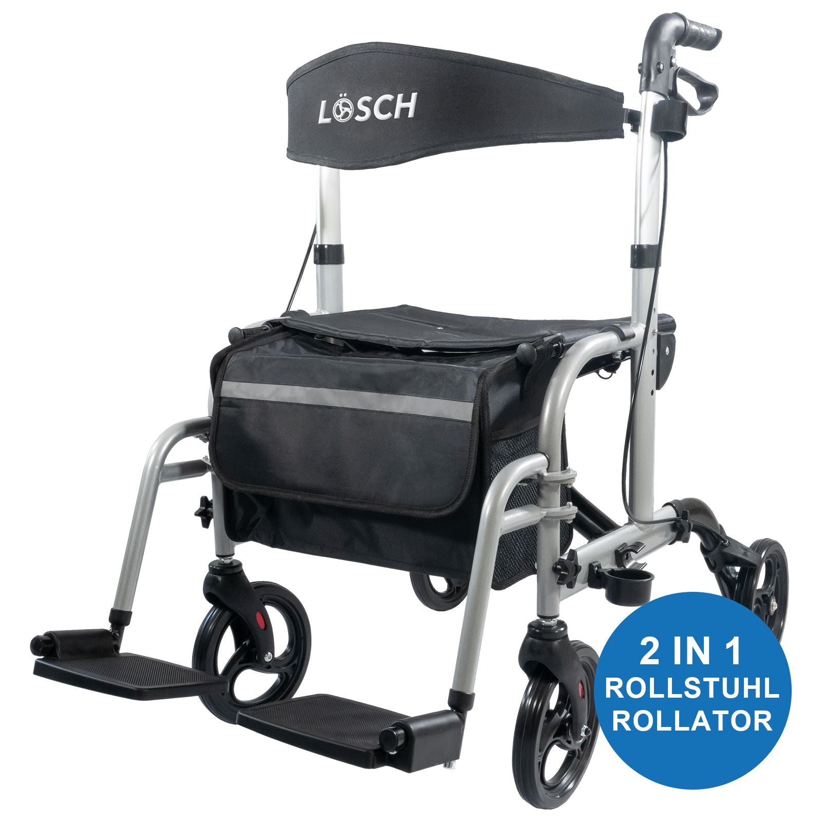 Rollator & Rollstuhl Twin 2in1